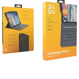 ZAGG Messenger Folio 2 Keyboard Case – iPad 10th Gen